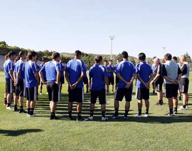 EL FUTBOL ARAGONES SE PONE A TRABAJAR